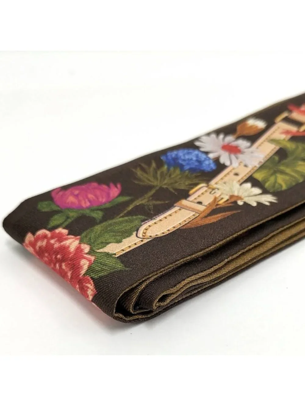 Louis Vuitton Bandeau BB LV Enfleur Scarf Brown